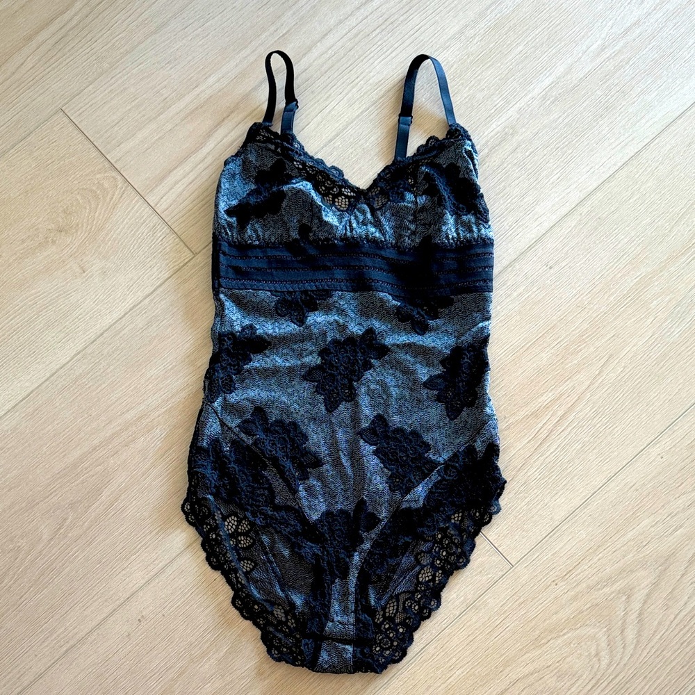 NEW Else Black Lace Bodysuit